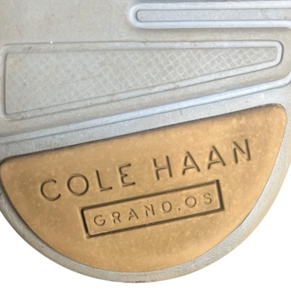 Cole Haan Gray Suede Leather Plain‎ Toe Grand OS Oxfords Mens Size 8.5M